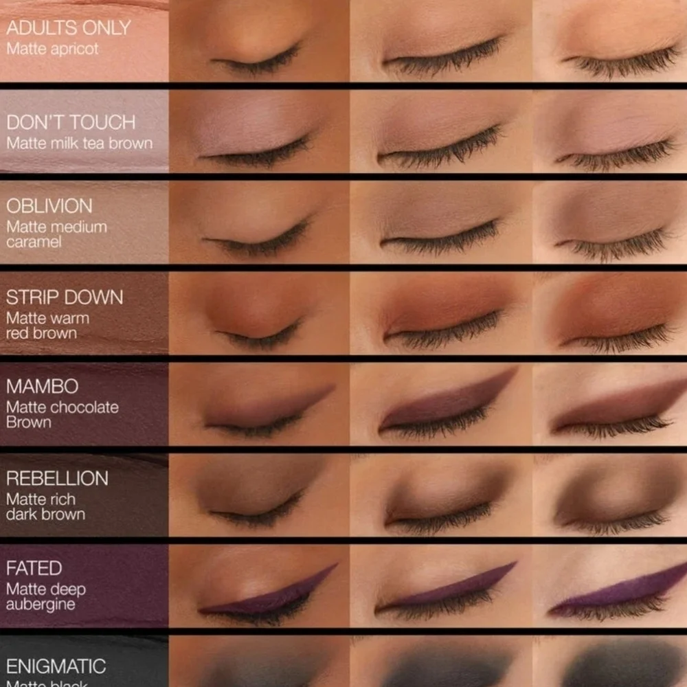 NARS Total Seduction Eyeshadow Stick In Mambo (Matte Chocolate Dark Brown…